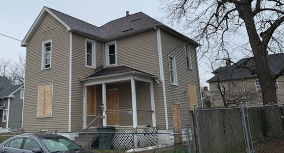 Before — vacant property